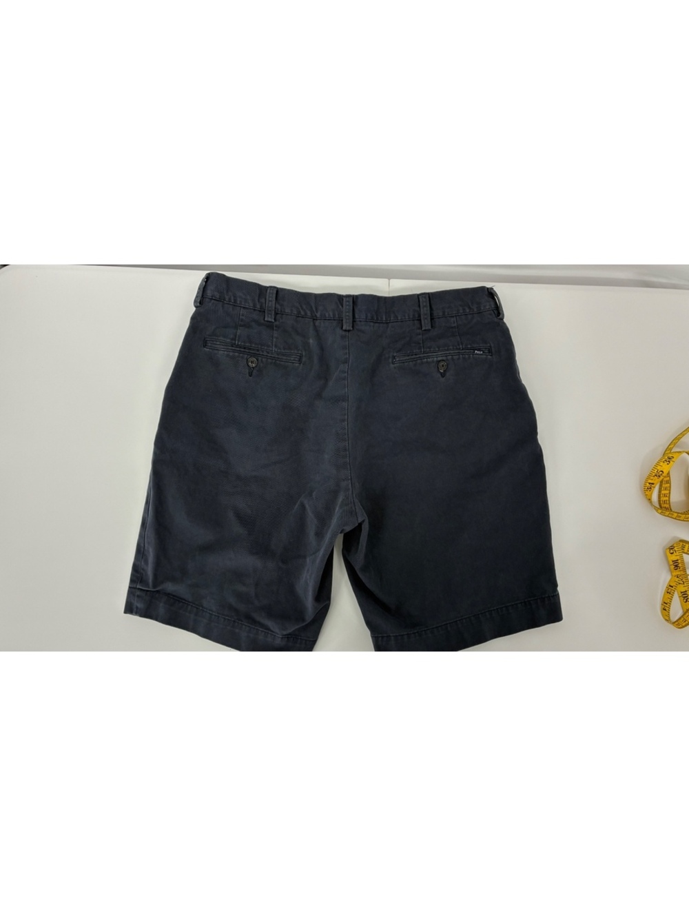 Polo Ralph Lauren Classic Navy Blue Cotton Shorts Size 36